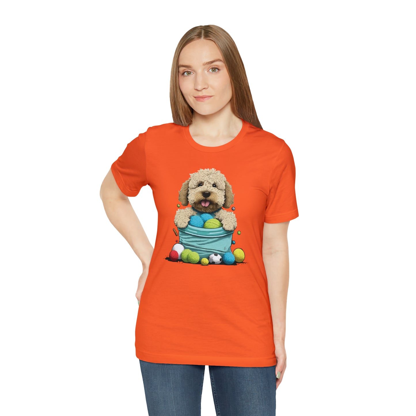 Puppy Love LAB: Where Labs Steal Hearts - Unisex Jersey Short Sleeve Tee