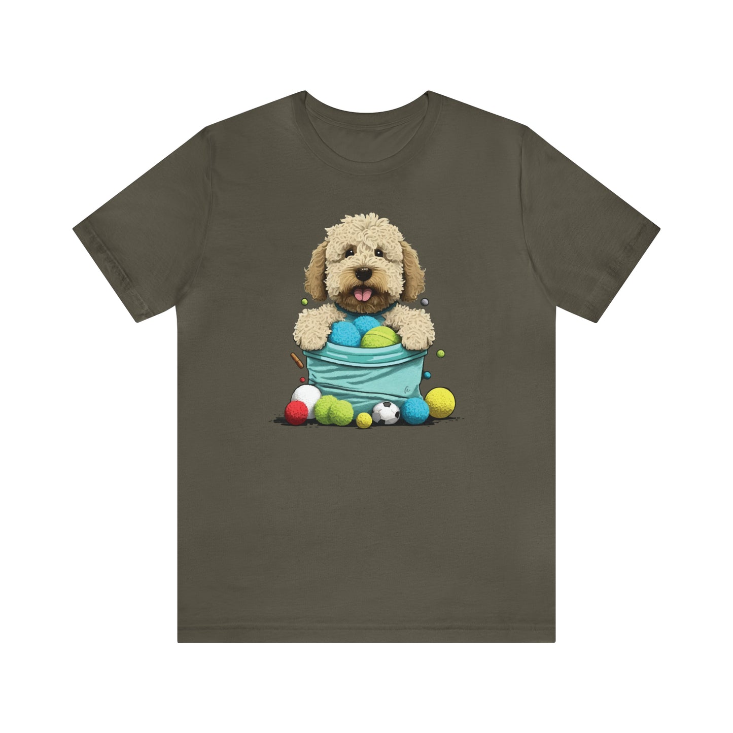 Puppy Love LAB: Where Labs Steal Hearts - Unisex Jersey Short Sleeve Tee