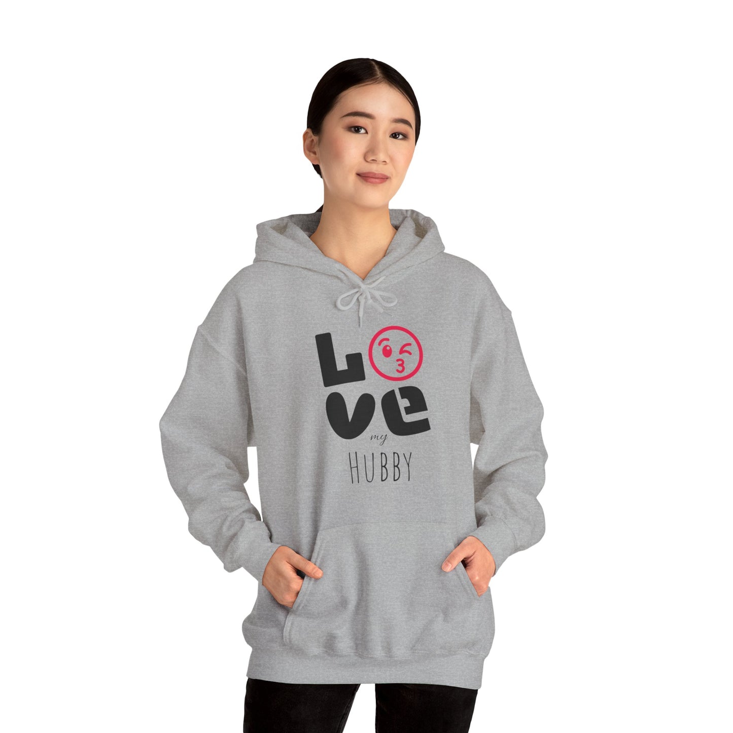 LOVE my (HUBBY) - Hooded Sweatshirt