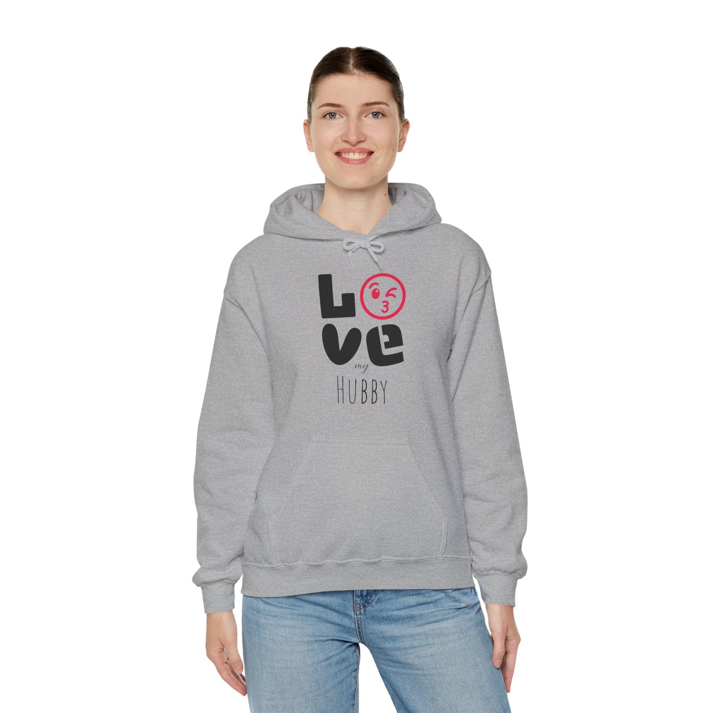 LOVE my (HUBBY) - Hooded Sweatshirt