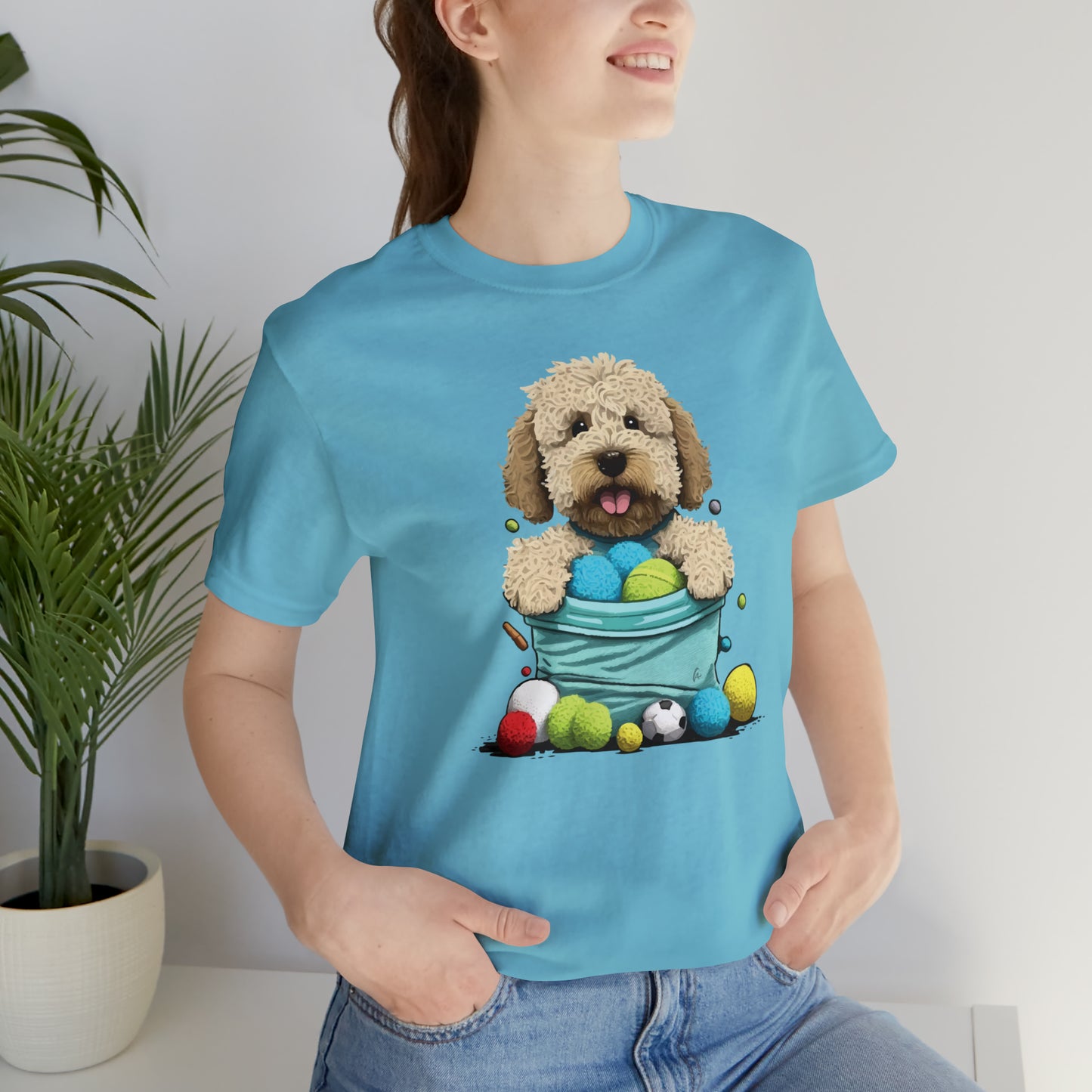 Puppy Love LAB: Where Labs Steal Hearts - Unisex Jersey Short Sleeve Tee