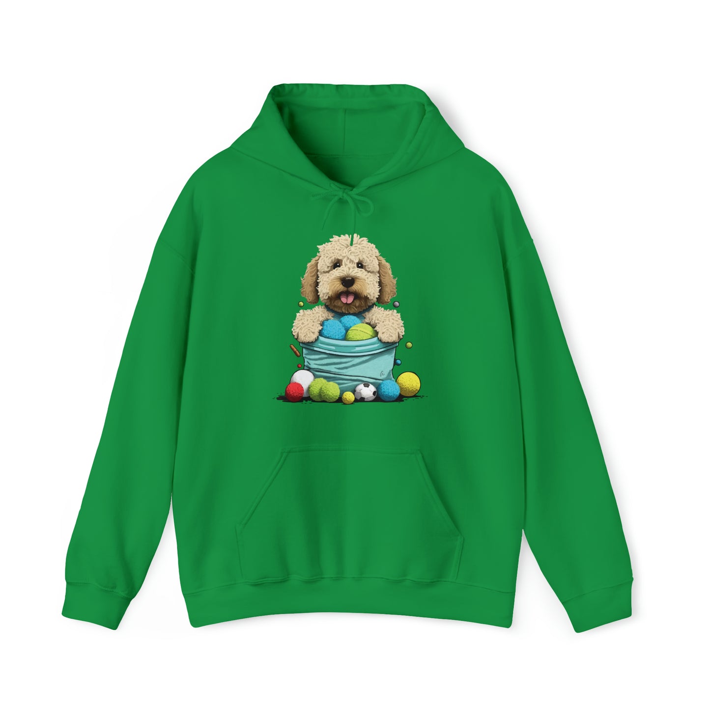 Puppy Love LAB: Where Labs Steal Hearts Unisex Heavy Blend™ Hooded Sweatshirt