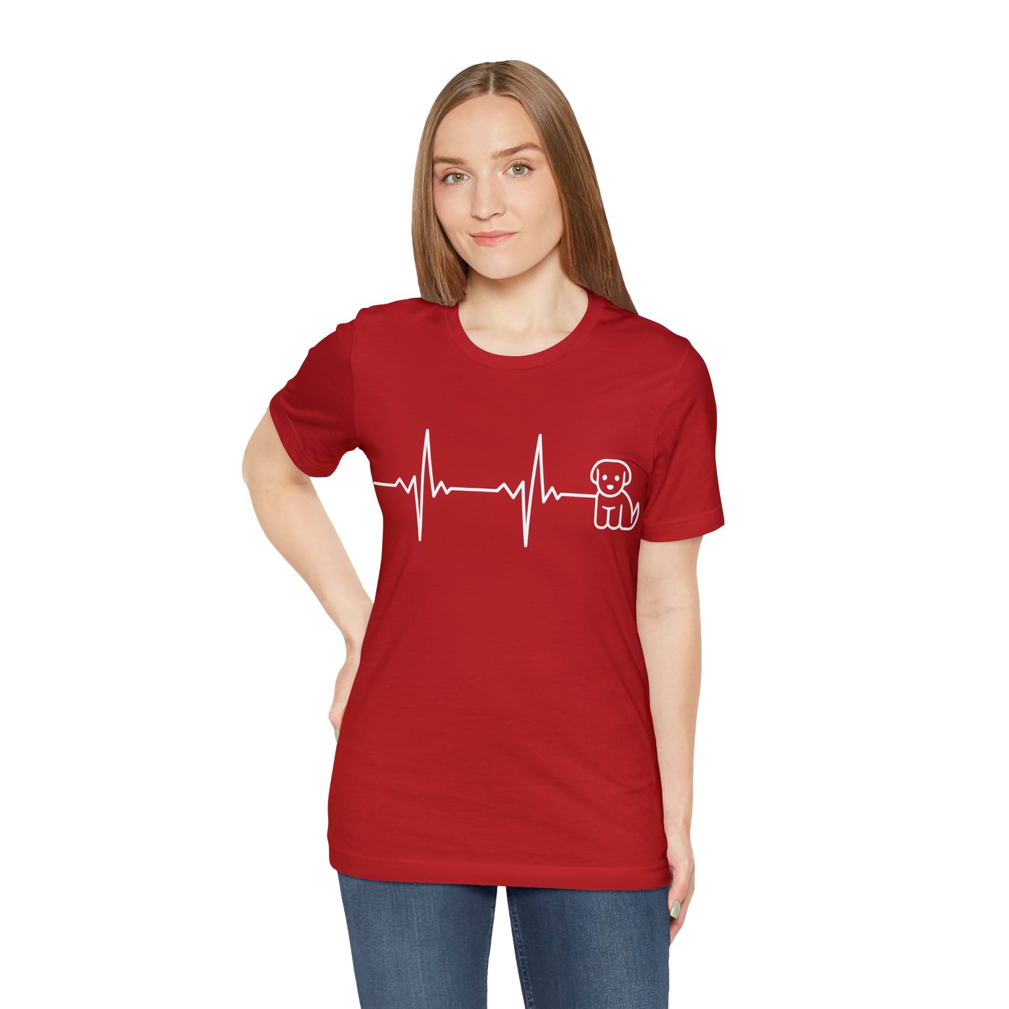 Heartbeat Dog Tee