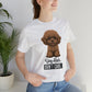 Dog Hair, Don't Care: Embrace the Fur - Unisex Jersey Short Sleeve Tee