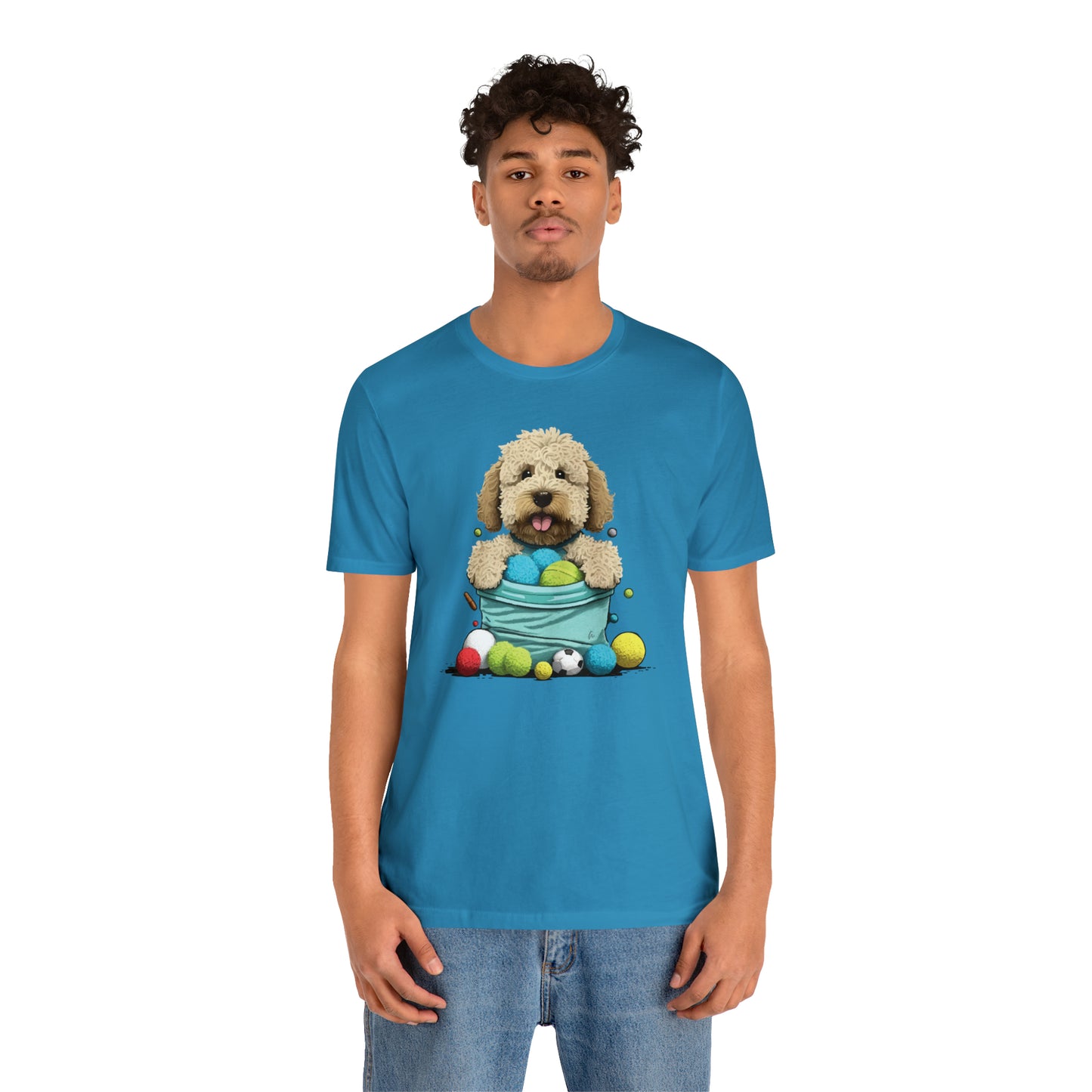 Puppy Love LAB: Where Labs Steal Hearts - Unisex Jersey Short Sleeve Tee