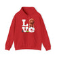 Labradoodle Love: Where Fluff Meets Affection Unisex Heavy Blend™ Hooded Sweatshirt