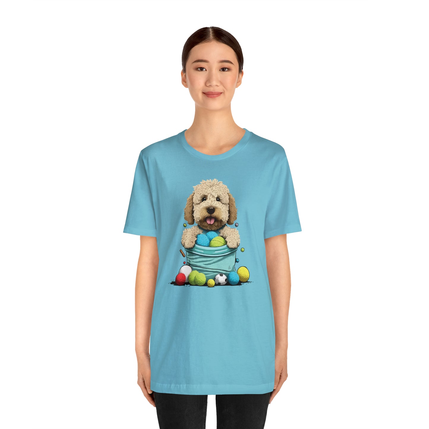 Puppy Love LAB: Where Labs Steal Hearts - Unisex Jersey Short Sleeve Tee