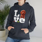 Labradoodle Love: Where Fluff Meets Affection Unisex Heavy Blend™ Hooded Sweatshirt