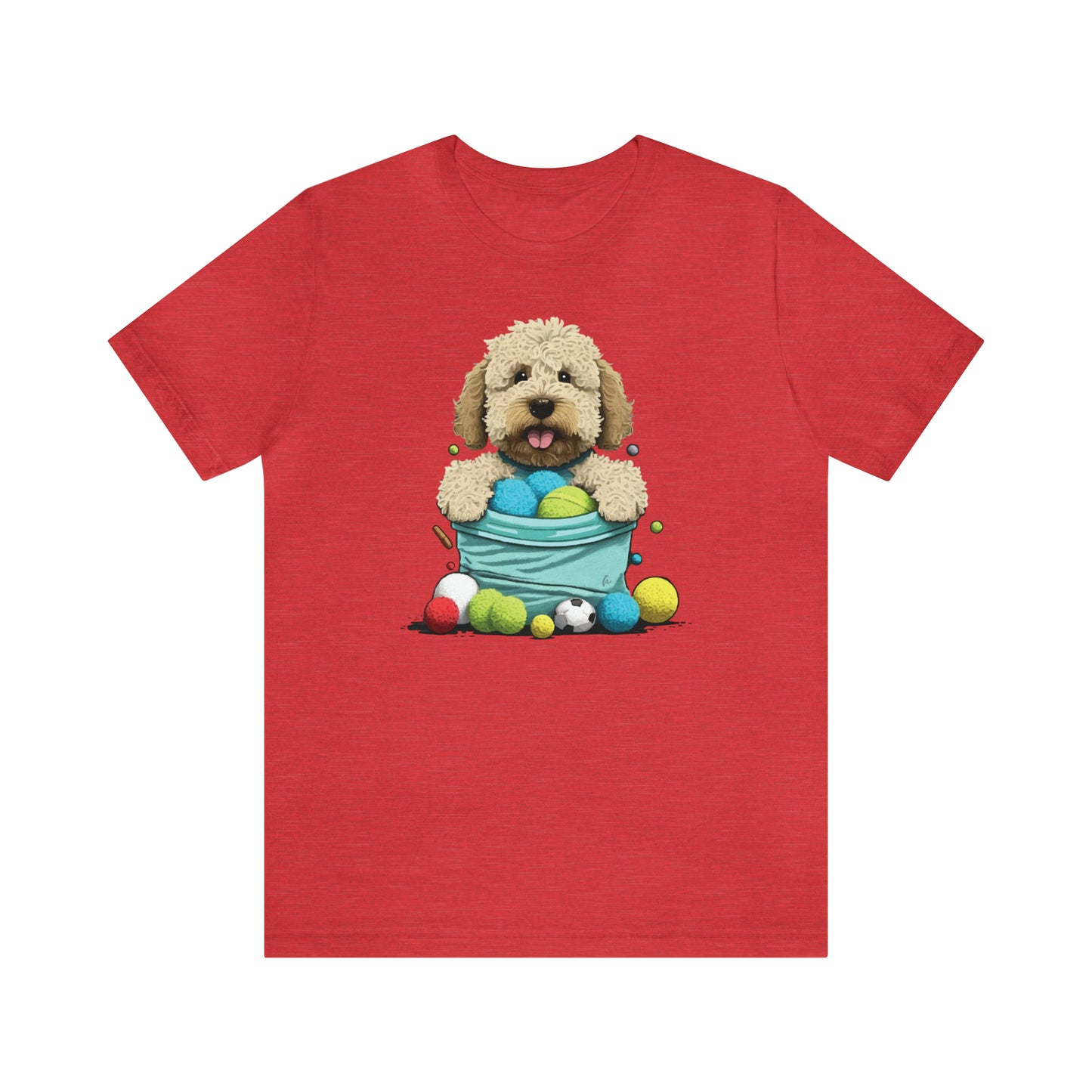 Puppy Love LAB: Where Labs Steal Hearts - Unisex Jersey Short Sleeve Tee