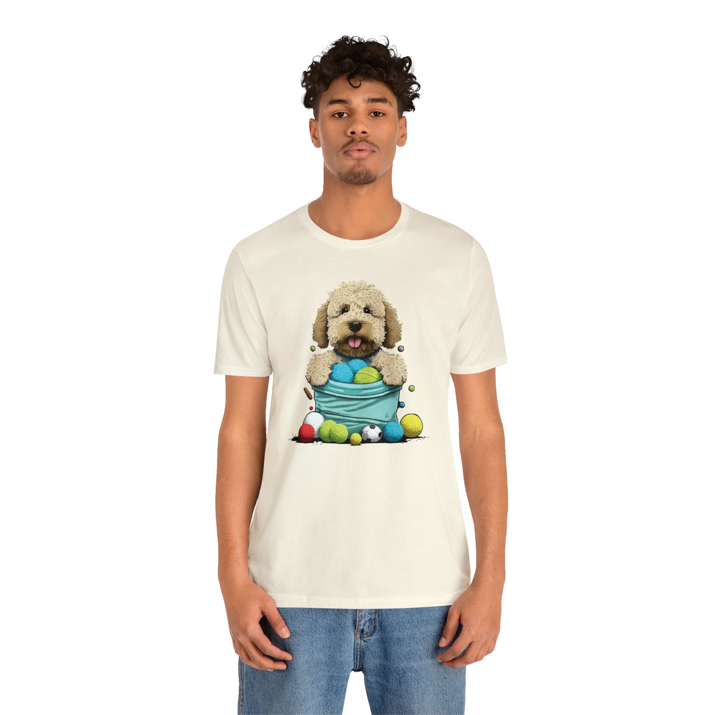 Puppy Love LAB: Where Labs Steal Hearts - Unisex Jersey Short Sleeve Tee