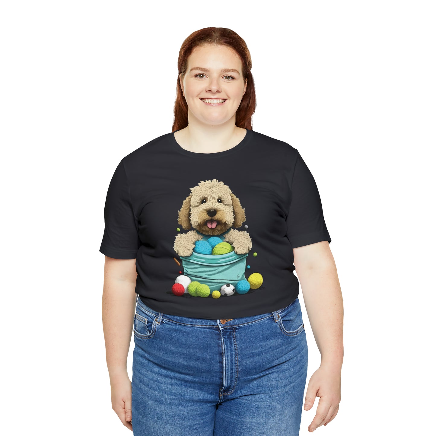 Puppy Love LAB: Where Labs Steal Hearts - Unisex Jersey Short Sleeve Tee