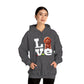 Labradoodle Love: Where Fluff Meets Affection Unisex Heavy Blend™ Hooded Sweatshirt