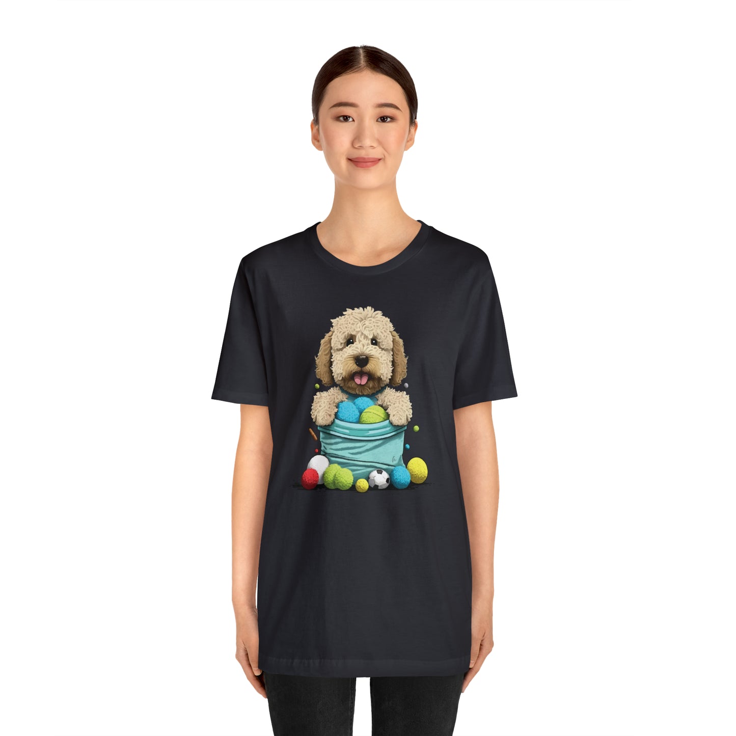 Puppy Love LAB: Where Labs Steal Hearts - Unisex Jersey Short Sleeve Tee