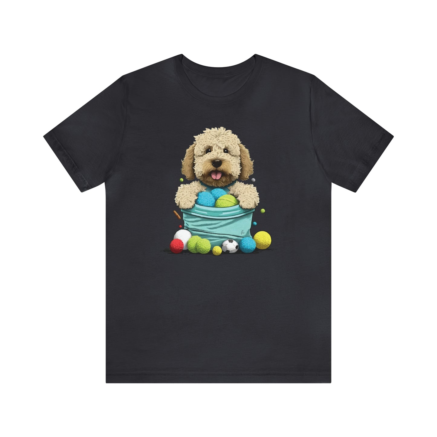 Puppy Love LAB: Where Labs Steal Hearts - Unisex Jersey Short Sleeve Tee