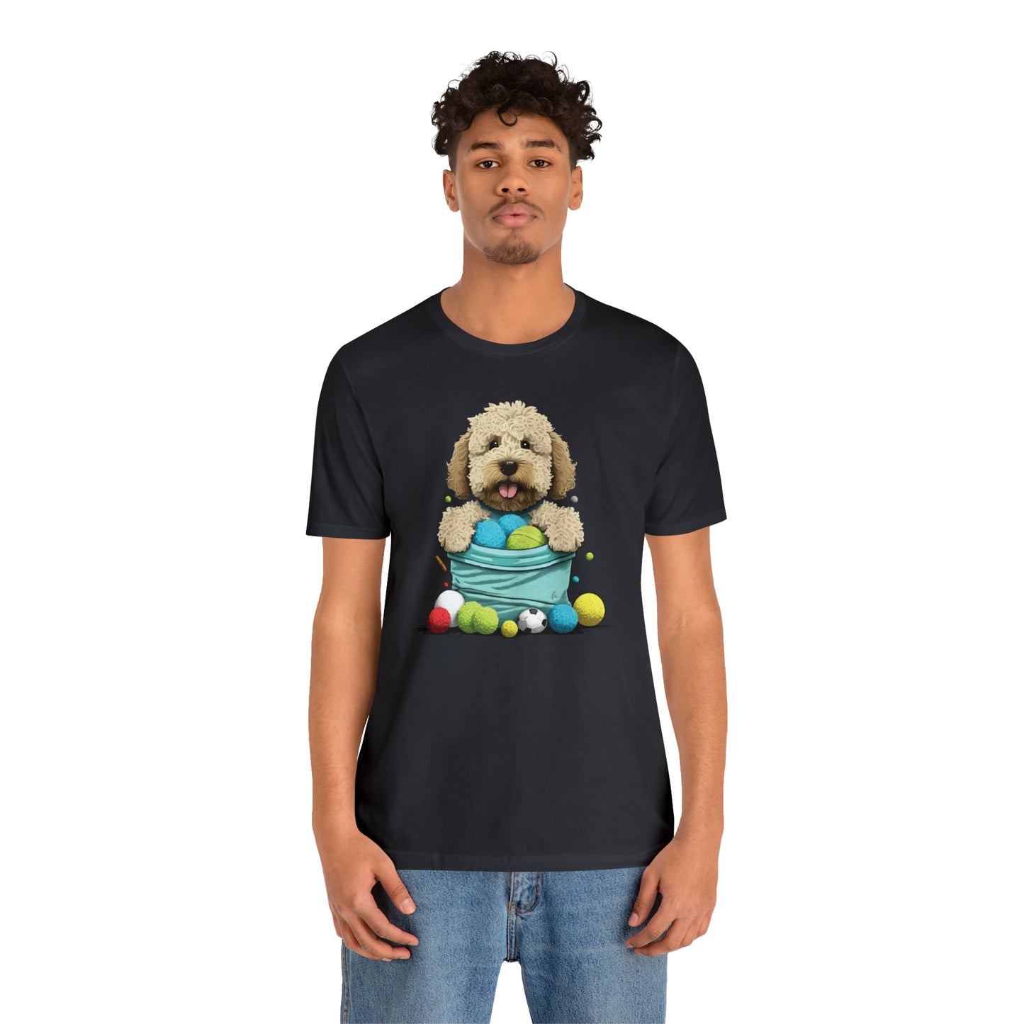 Puppy Love LAB: Where Labs Steal Hearts - Unisex Jersey Short Sleeve Tee