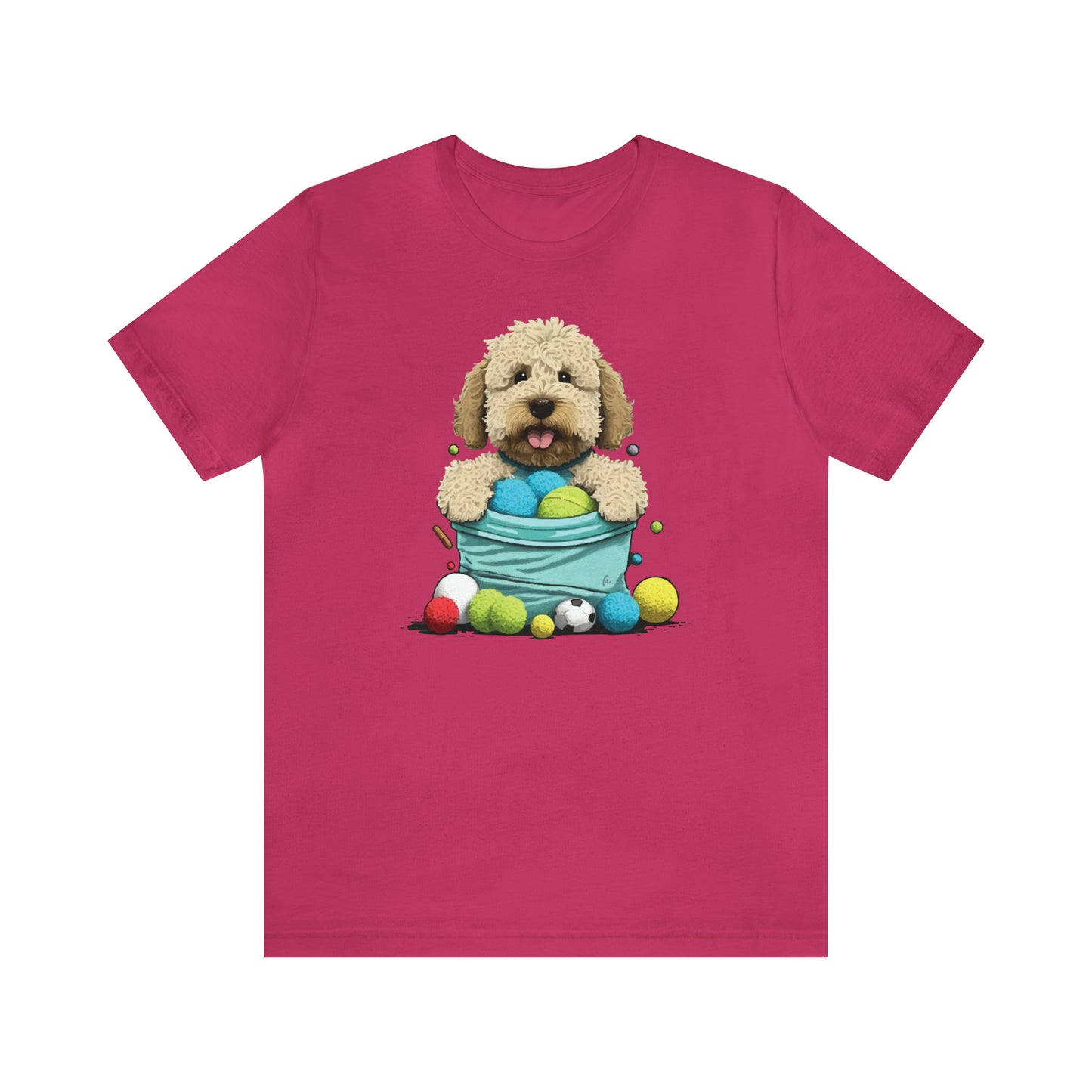 Puppy Love LAB: Where Labs Steal Hearts - Unisex Jersey Short Sleeve Tee