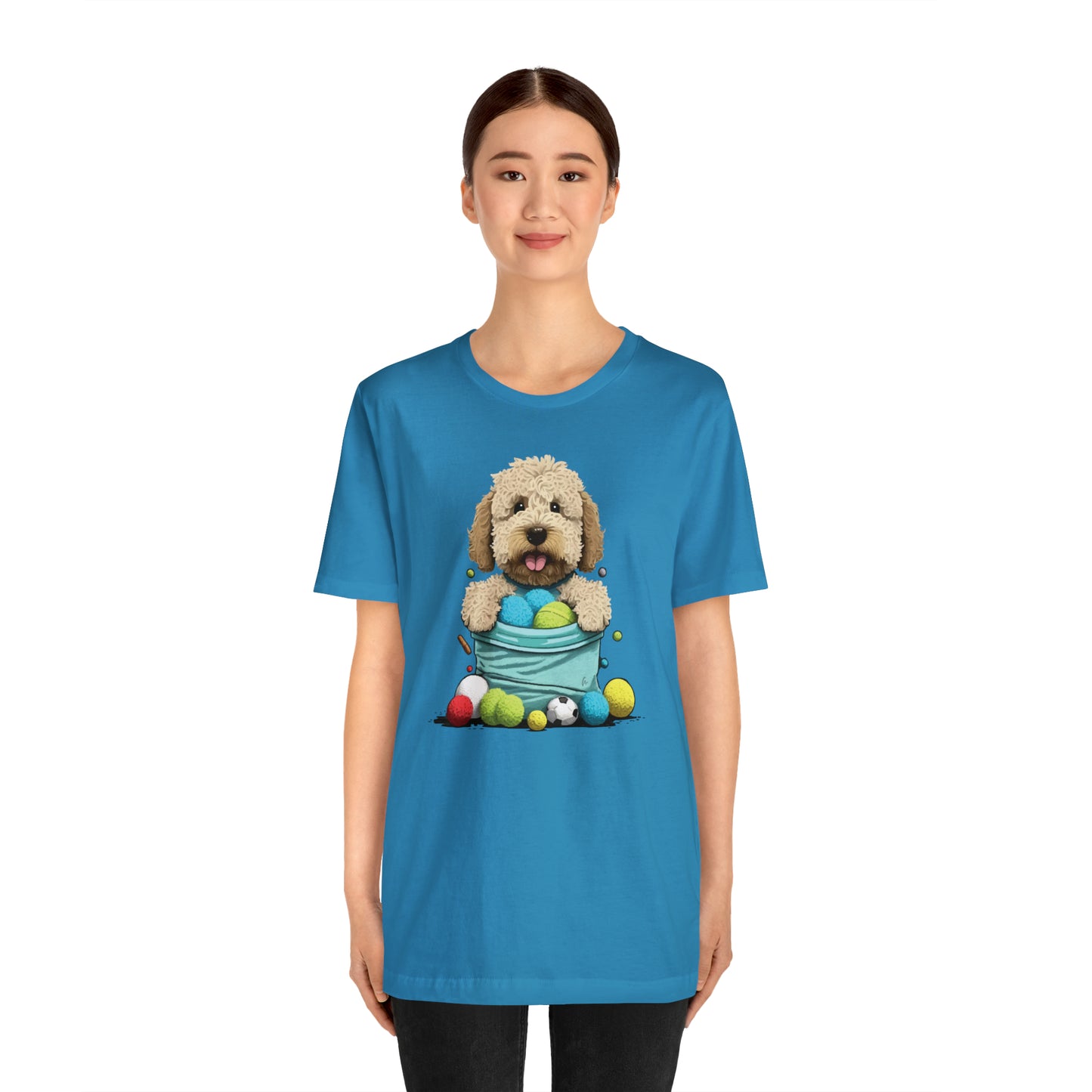 Puppy Love LAB: Where Labs Steal Hearts - Unisex Jersey Short Sleeve Tee