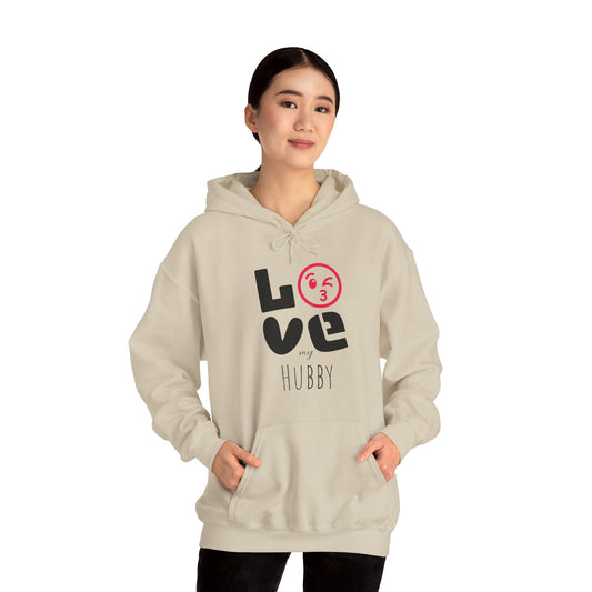 LOVE my (HUBBY) - Hooded Sweatshirt