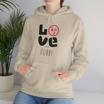 LOVE my (HUBBY) - Hooded Sweatshirt