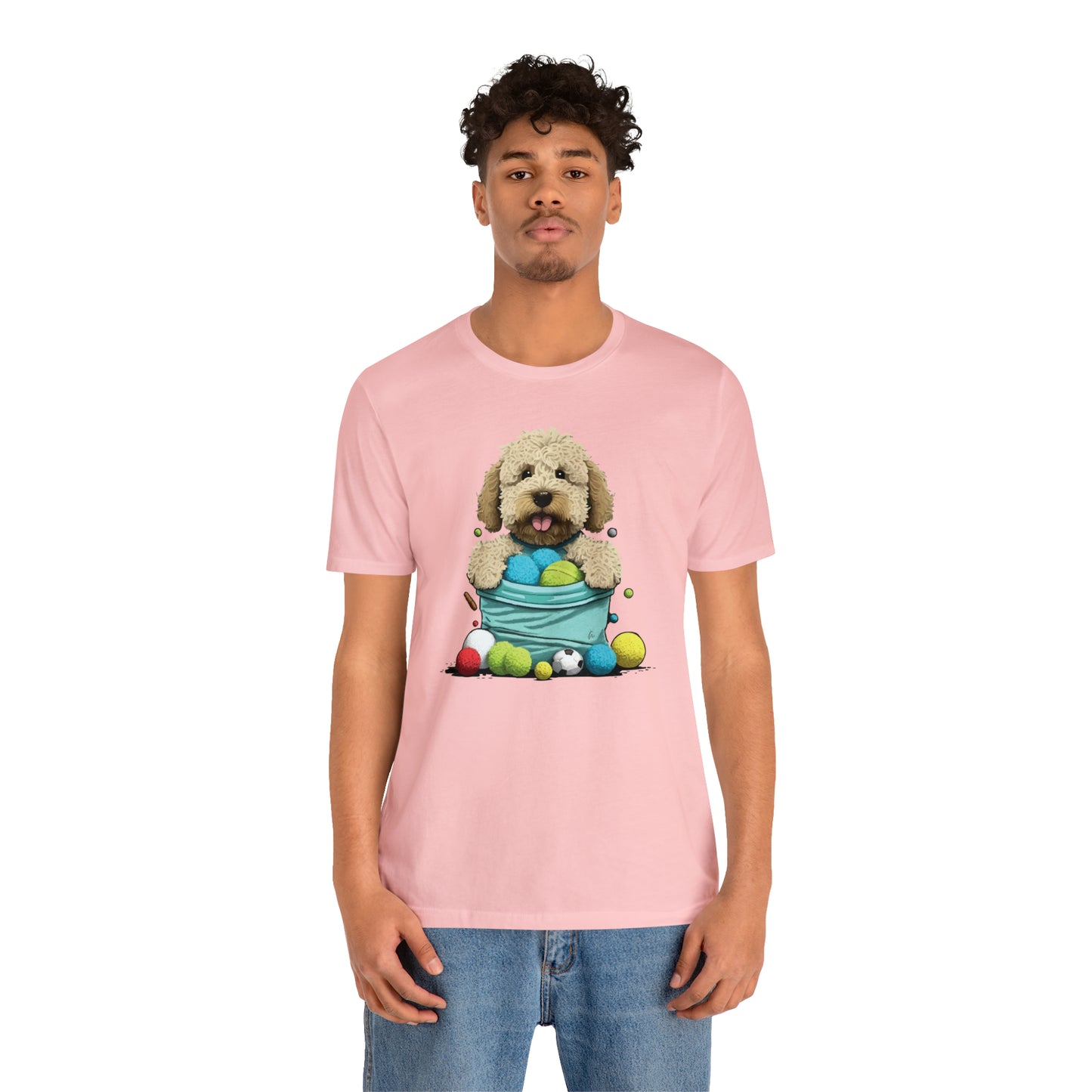 Puppy Love LAB: Where Labs Steal Hearts - Unisex Jersey Short Sleeve Tee