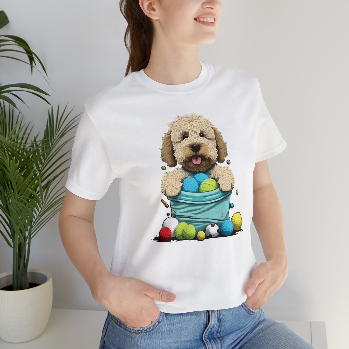 Puppy Love LAB: Where Labs Steal Hearts - Unisex Jersey Short Sleeve Tee