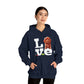 Labradoodle Love: Where Fluff Meets Affection Unisex Heavy Blend™ Hooded Sweatshirt