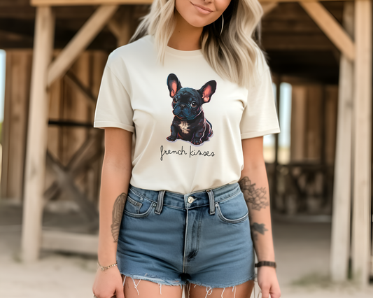 French Kisses Puppy Tee for Canine Cuddles