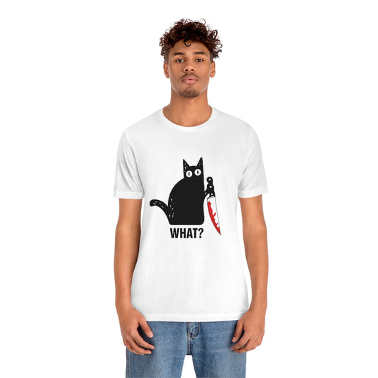 Unisex Cat WHAT? Tee